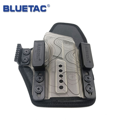 Transparent Hybrid Kydex Holster with Neoprene Backer for Glock G21