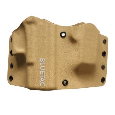 Glock Kydex OWB Holster With Magazine Pouch Sand Color